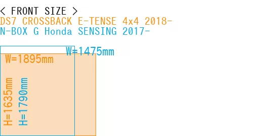#DS7 CROSSBACK E-TENSE 4x4 2018- + N-BOX G Honda SENSING 2017-